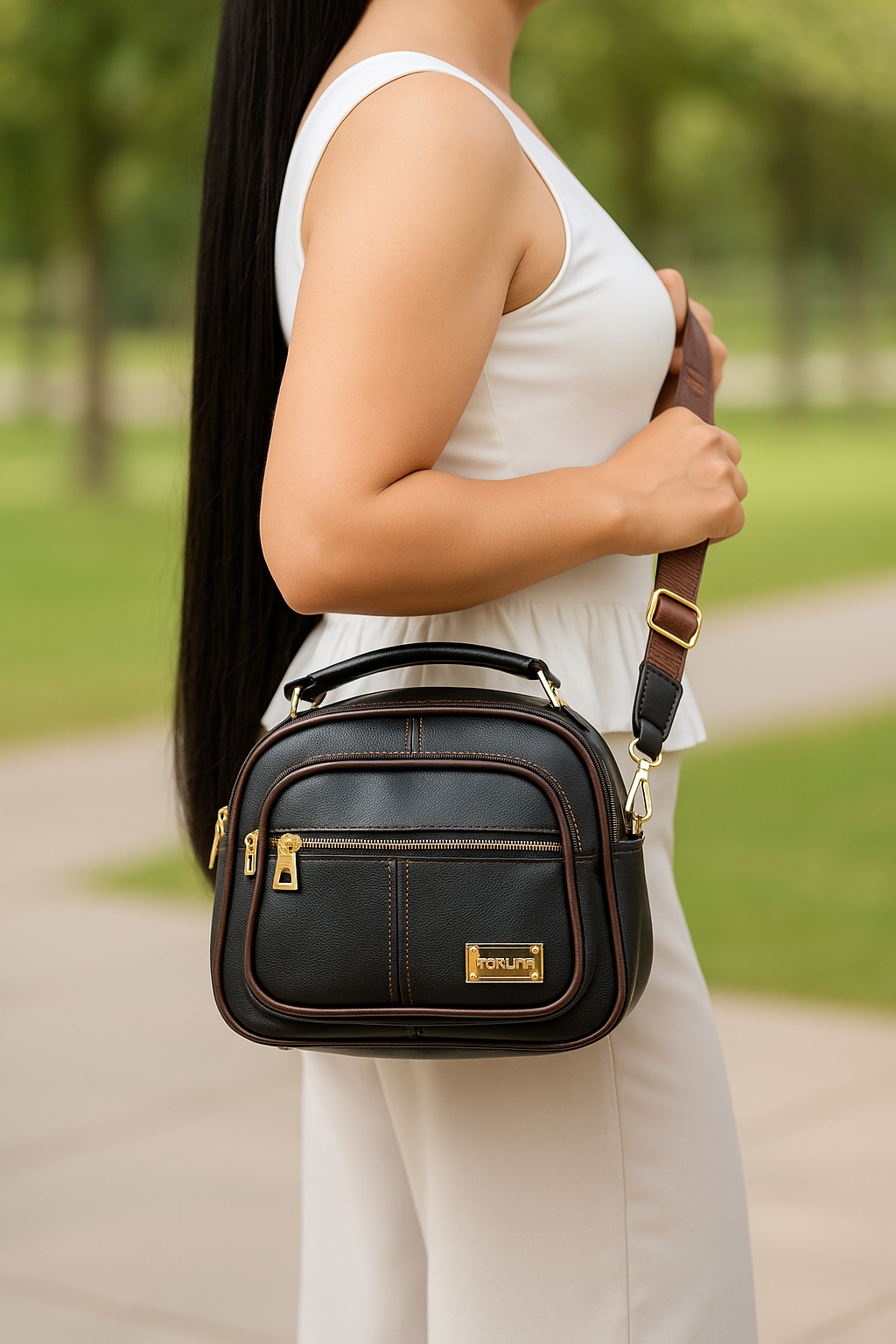 UrbanCharm™ – Bolso Casual de Doble Uso + Caja premium